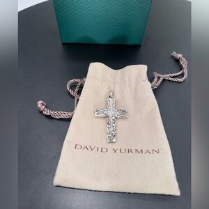 David Yurman Waves Large Cross Epic Heavy pendant